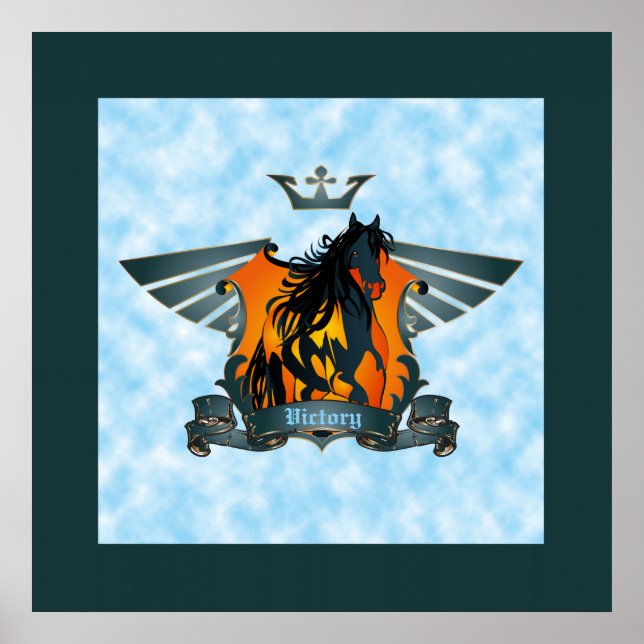 Vitória das asas - Poster (Frente)