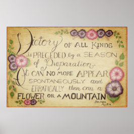 Vitória de todos os tipos - Poster de James Allen 