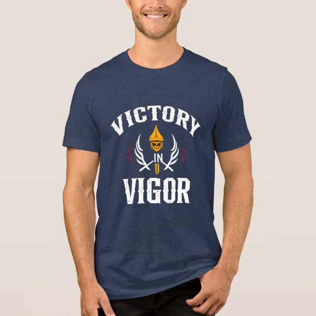 Vitória em Vigor Crânio de Guerreiro  (Frente)