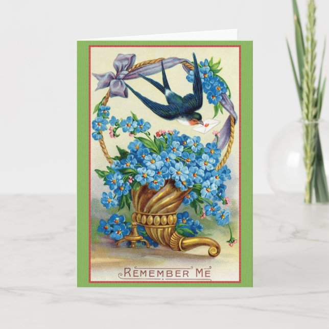 Vitoriano Esquece-me de Cartão Sem Nota (Frente)