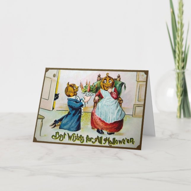 Vitoriano prefere cartão de Dia das Bruxas (Frente)