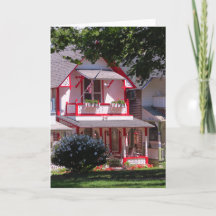 Vitoriano Vermelho e Branco - Cartão Vineyard de M