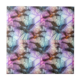 Vitral do pássaro do zumbido