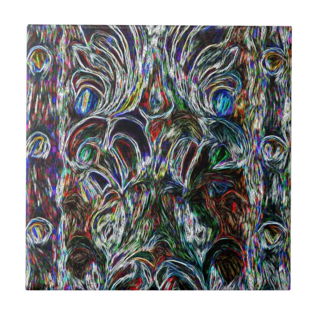 Vitral ecléctico do vintage (Frente)