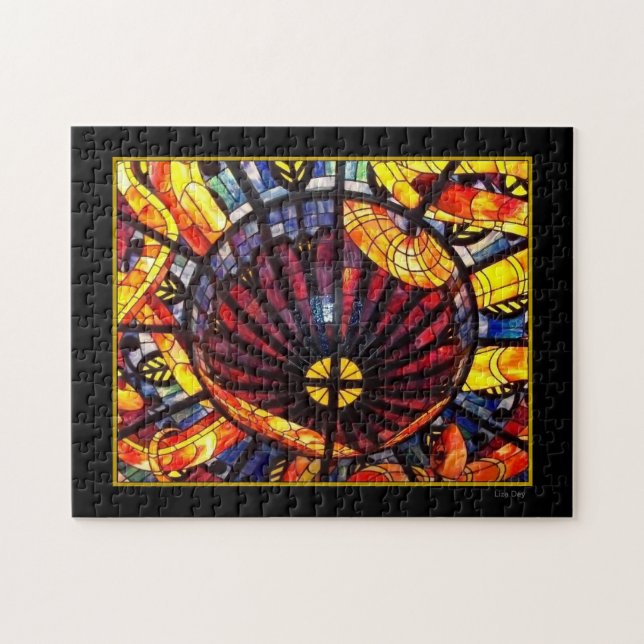 'Vitral' Quebra-Cabeça (Horizontal)