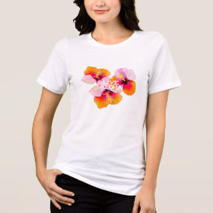 Viva Aloha Hibiscus Floral Flores Tropicais Havaí