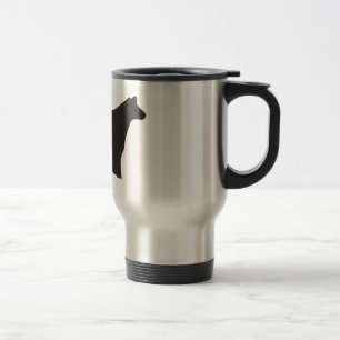 Viva, ame & mostre a caneca de viagem de Belties