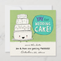 VIVA ao Bolo de Casamento! Anúncio Divertido de Ca