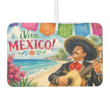 Viva México Mariachi guitarra praia lembrança