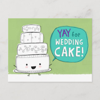 Viva o Bolo de Casamento! Anúncio Divertido de Cas