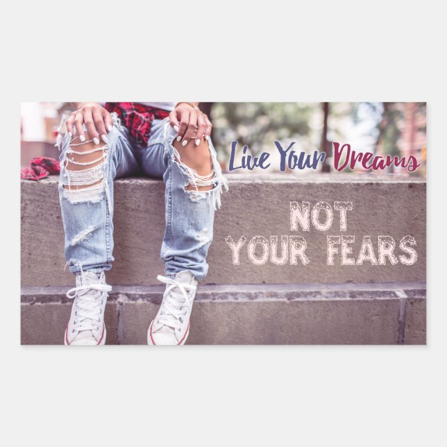 Viva os adesivos dos seus sonhos (Frente)