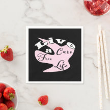 Viva os guardanapos de vida livres