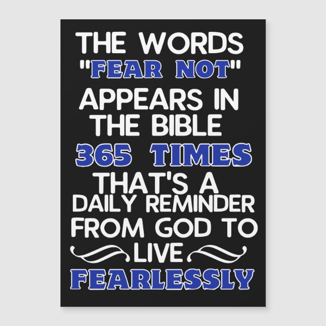 Viva sem medo (Frente)