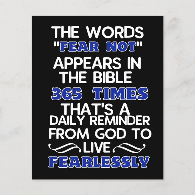 Viva sem medo (Frente)