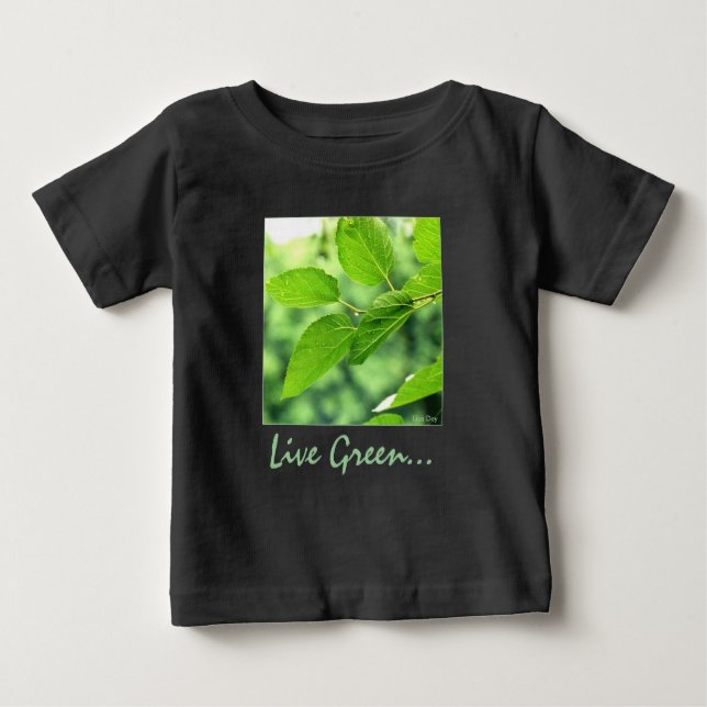 'Viva Verde... para mim!' Camiseta Infantil (Frente)