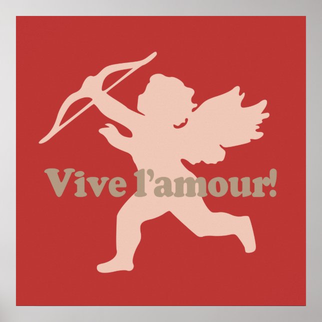 Vive L'amour Cupid poster (Frente)