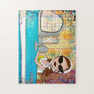 "Vive o quebra-cabeça na luz do sol"