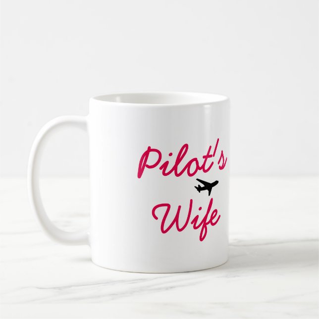 Vivendo a caneca da esposa do piloto ideal (Esquerda)