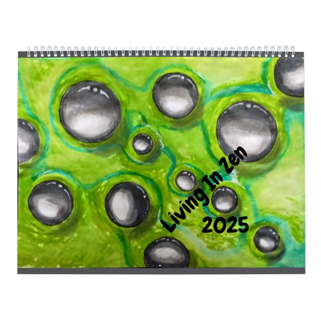 Vivendo No Calendário Do Zen 2025 (Capa)