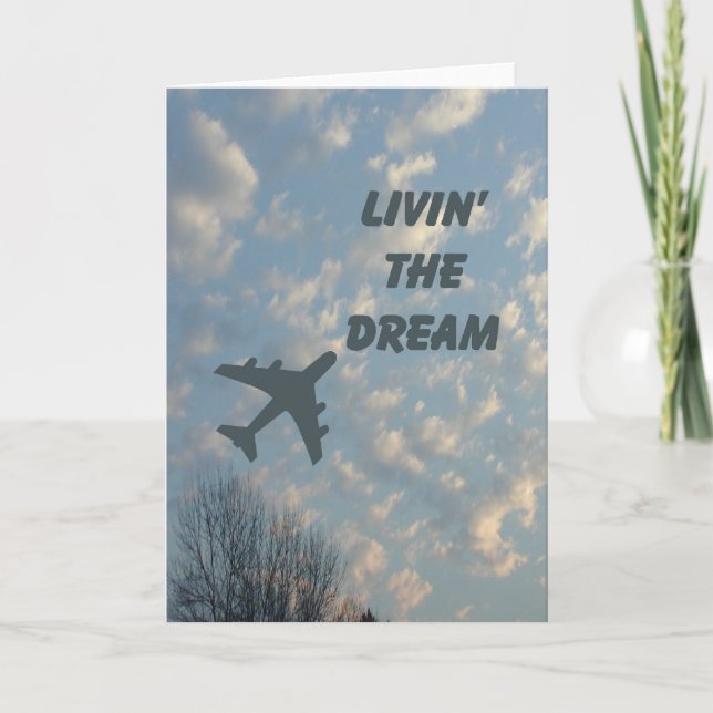 Vivendo O Cartão Vertical Do Sonho (Frente)