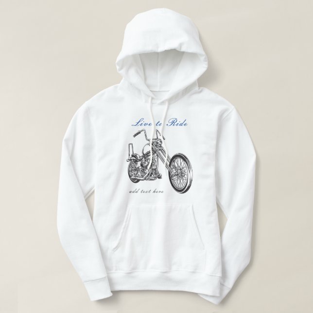 Viver até a Corrida, Viajar até a camiseta Hoodie  (Frente do Design)
