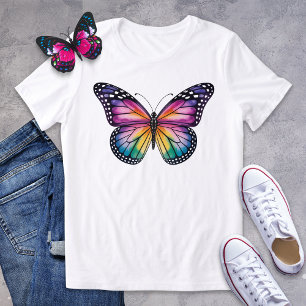 Vivid Rainbow Butterfly