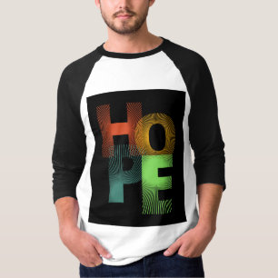 Vívidas Vibrações - Camisetas de Tipografia Modern