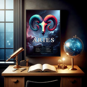 Vívido - Poster de Sinal de Zodiac