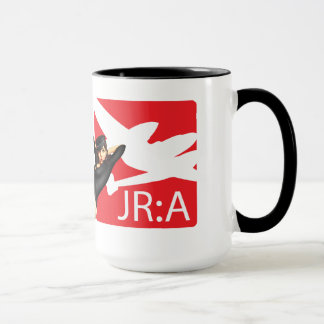 Vivido sem a caneca 'John Ross American do medo