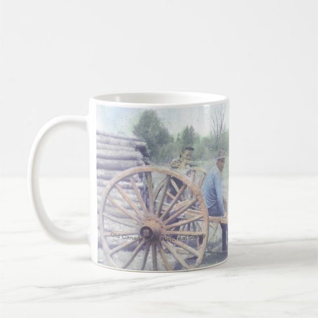 Vizinhos na caneca do trabalho (Esquerda)