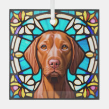 Vizsla Dog "Stainha Glass"