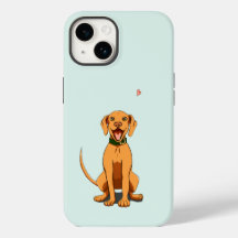 Vizsla Love Capa de telefone Simplística