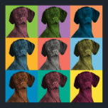 Vizsla Pop-Art Poster<br><div class="desc">Vizsla Pop-Art Poster</div>