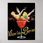 "Vlan du Berni" Vintage Wine Advertisse Poster<br><div class="desc">Uma reprodução impressionante do poster vintage original de 1920,  a marca de Álcool Francesa,  Retro Art Deco Vlan Du Bernie,  traz entusiasmo para cozinhas,  salas de jantar e áreas de bar.</div>