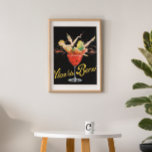 "Vlan du Berni" Vintage Wine Advertisse Poster<br><div class="desc">Uma reprodução impressionante do poster vintage original de 1920,  a marca de Álcool Francesa,  Retro Art Deco Vlan Du Bernie,  traz entusiasmo para cozinhas,  salas de jantar e áreas de bar.</div>