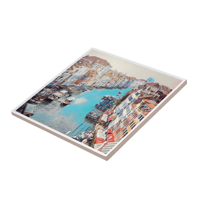 VNT008 VENICE, Grande Canal, Itália, (Lateral)