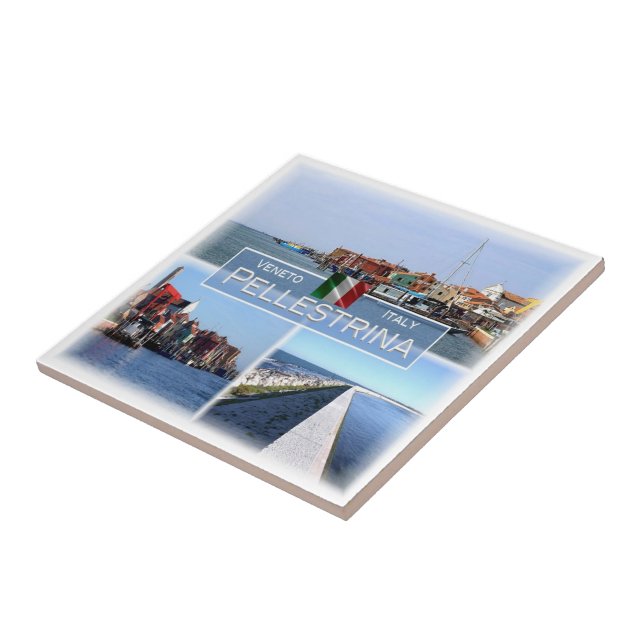 VNT015 PELLESTRINA, Mosaico, Veneto, Itália (Lateral)