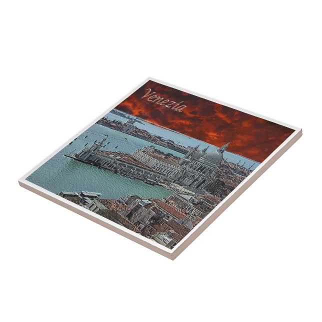 VNT044 VENICE, Punta Dogana, Veneto, Itália (Lateral)