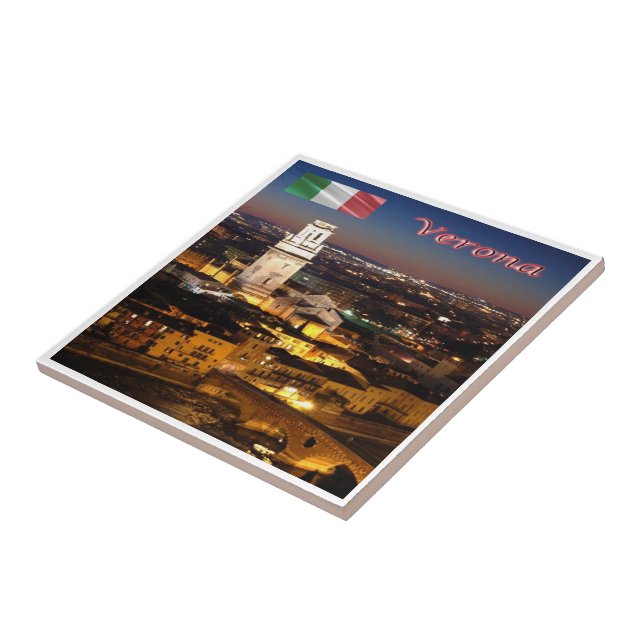 VNT092 VERONA, Ponte Catedral e Pedra, (Lateral)