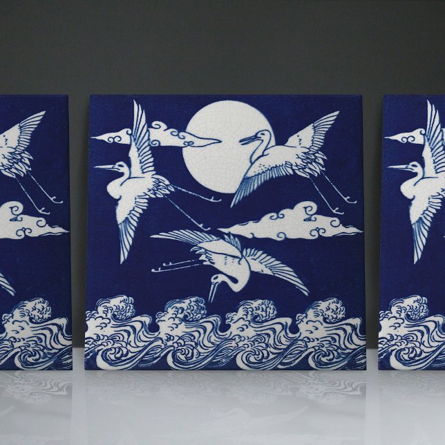 Voando gruas Christopher Dresser Art Nouveau (Criador carregado)