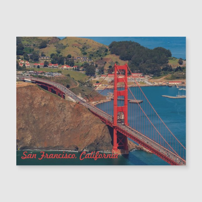 Voando Sobre a Ponte Golden Gate de São Francisco (Frente)