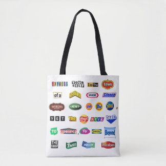 Voar Além da Dor - Tote Estampado
