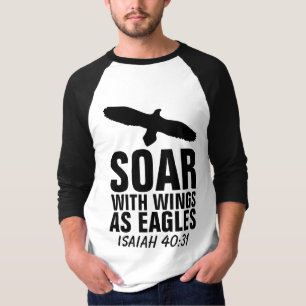 VOAR COM ASAS COMO ÁGUIAS, Camisetas Cristãs