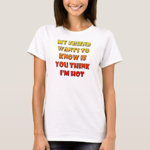 Você acha que eu sou Camisetas de camisetas engra