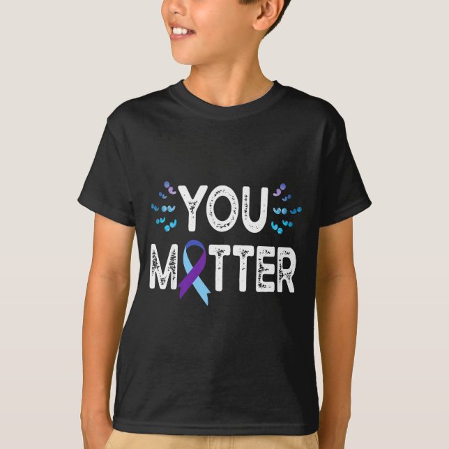 Você Camisa de Conscientização sobre Prevenção ao  (Frente)