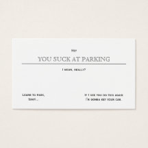 Você Cheira A Estacionar