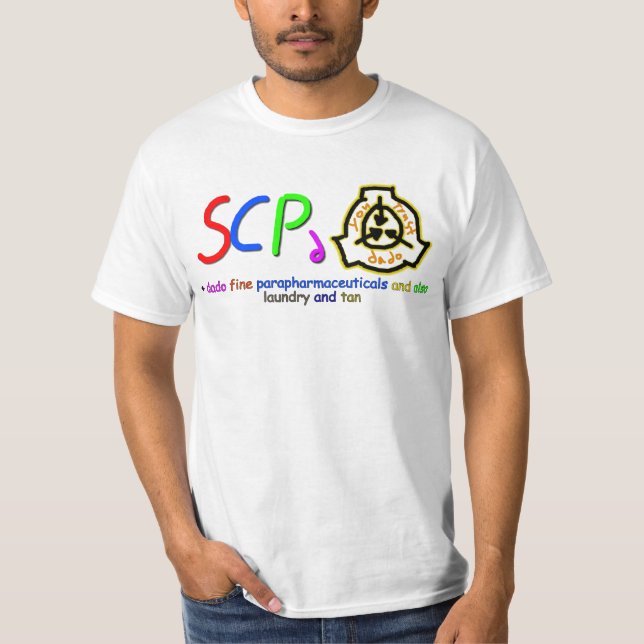 você confia dado camiseta scp fina (Frente)