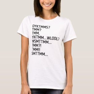 Você Conhece a Camisa do Homem do Muffin, DYKTMM, 