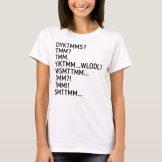 Você Conhece a Camisa do Homem do Muffin, DYKTMM, 