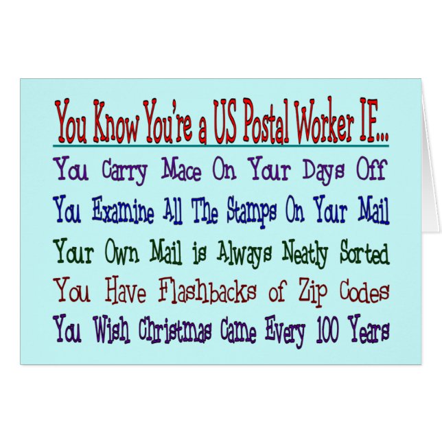 Você conhece seu um TRABALHADOR POSTAL SE (Frente Horizontal)